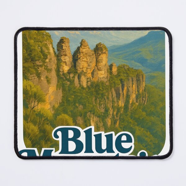 Item preview, Jamison Valley and Three Sisters, Blue Mountain National Park, Australia designed and sold by Aryabek.