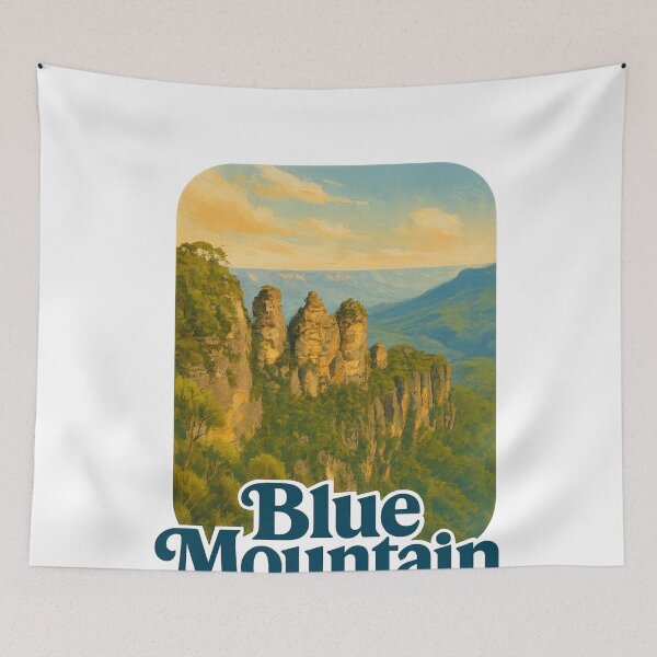Item preview, Jamison Valley and Three Sisters, Blue Mountain National Park, Australia designed and sold by Aryabek.