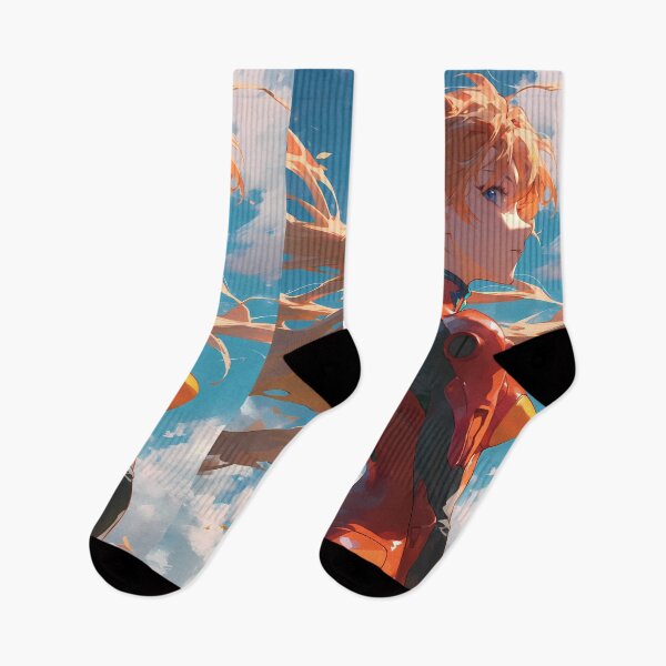 Item preview, Asuka Langley Soryu Neon Genesis Evangelion Anime Fiery Pilot designed and sold by earlobejerk.