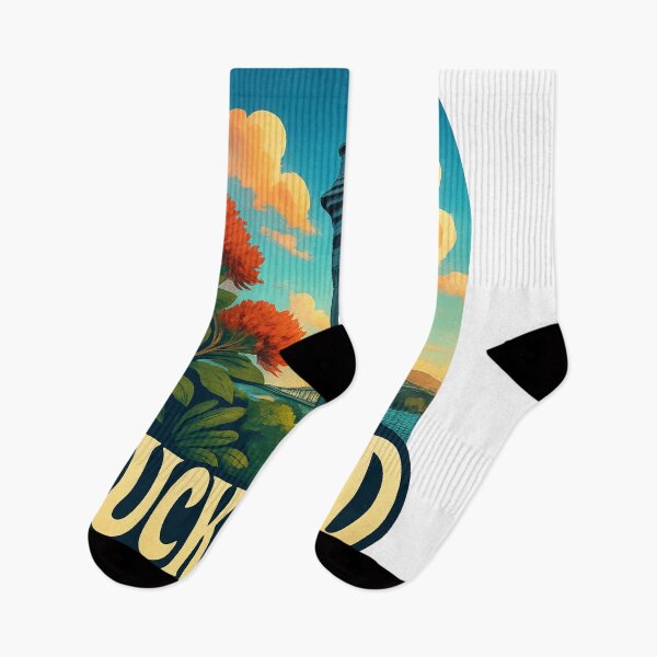 Item preview, Auckland Sky Tower and Harbour Bridge, New Zealand designed and sold by Aryabek.
