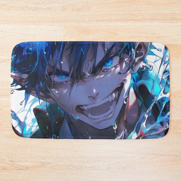 Item preview, Rin Okumura Blue Exorcist Anime Fiery Demon Action designed and sold by earlobejerk.