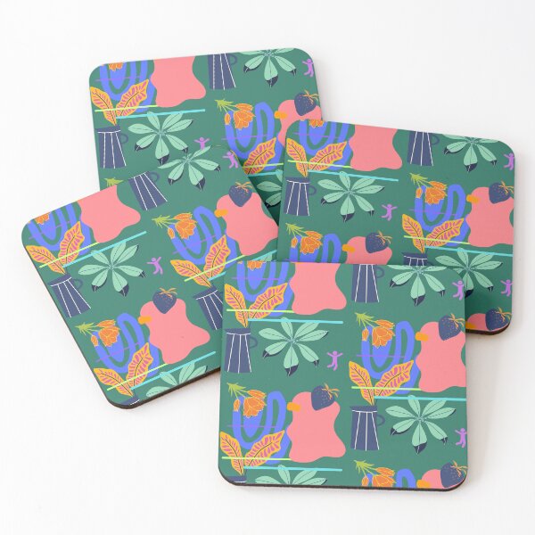 Item preview, Unique Abstract People Floral Art Print designed and sold by IntoClearWater.