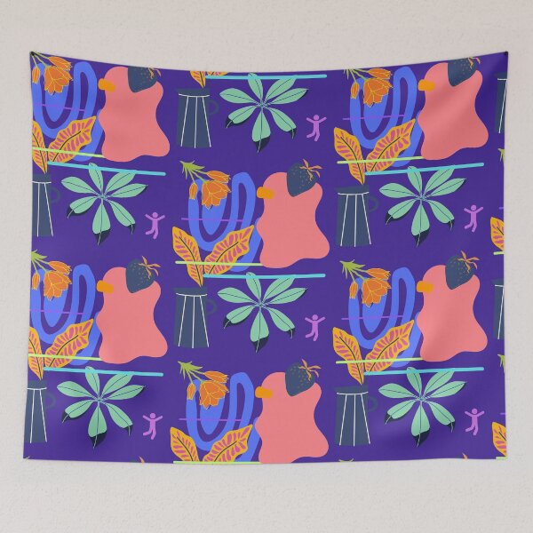 Item preview, Unique Abstract People Floral Art Print designed and sold by IntoClearWater.