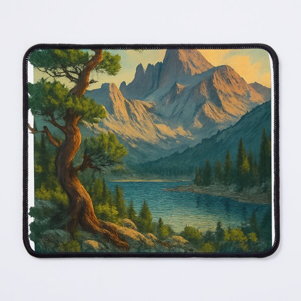 Item preview, Great Basin National Park Wheeler Peak and Alpine Lake, Nevada designed and sold by Aryabek.