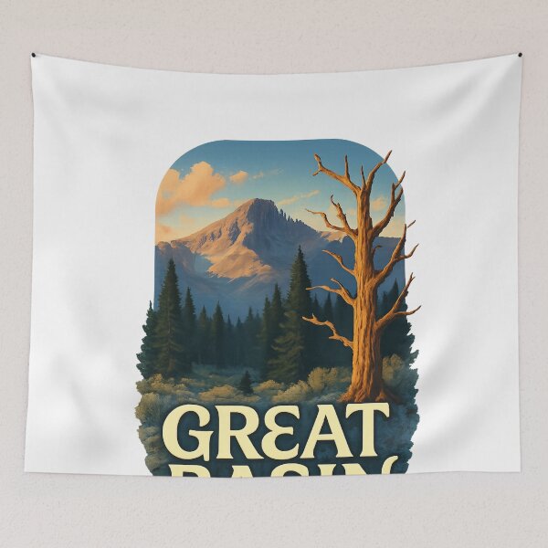 Item preview, Great Basin National Park Wheeler Peak with Bristlecone Pine, Nevada designed and sold by Aryabek.
