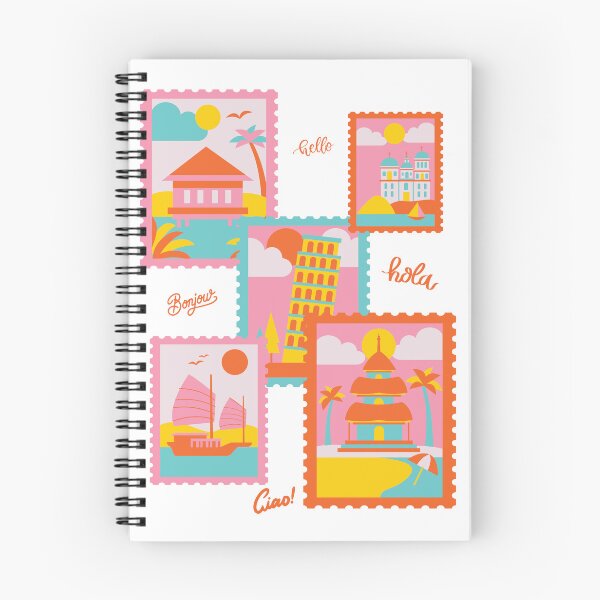 Item preview, Vacation Postmark Collage designed and sold by Hannahbananaco.