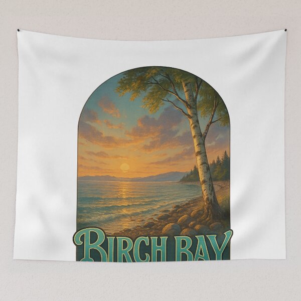 Item preview, Birch Bay State Park Evening Glow, Washington designed and sold by Aryabek.