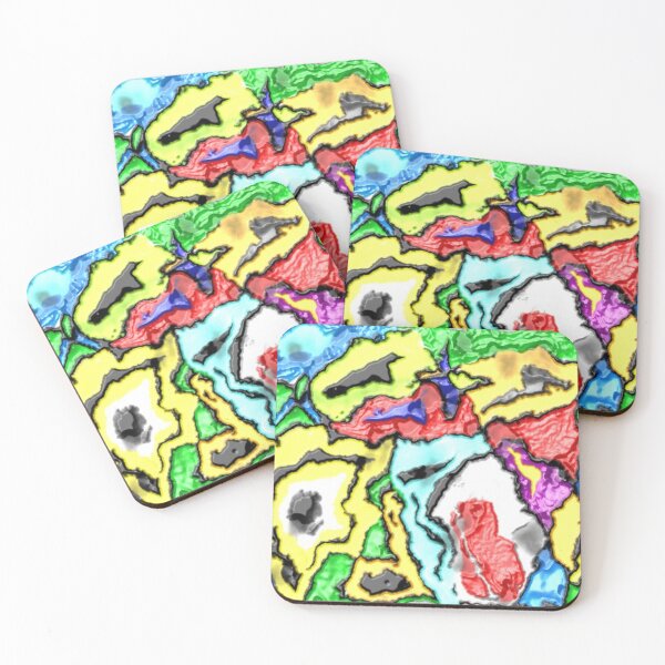 Item preview, Jumble Riddled Colorful Abstract designed and sold by SmashingDeals.
