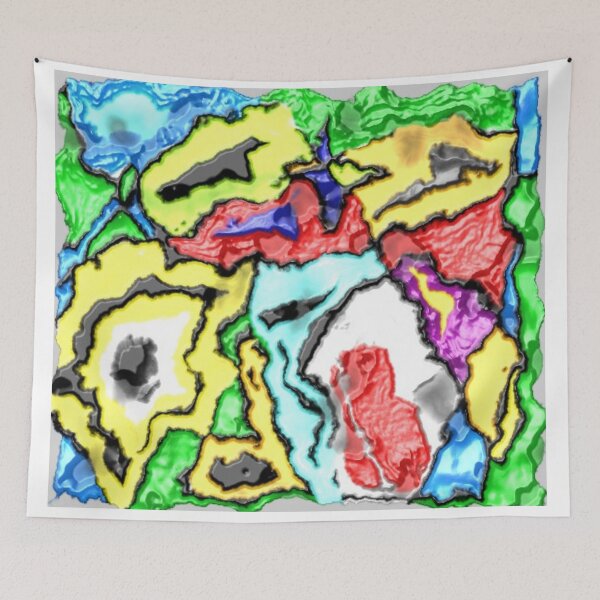 Item preview, Jumble Riddled Colorful Abstract designed and sold by SmashingDeals.