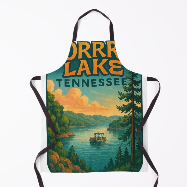 Item preview, Norris Lake with Pontoon Boat, Tennessee designed and sold by Aryabek.
