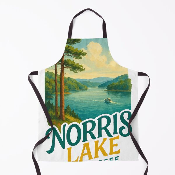 Item preview, Norris Lake with Pine Trees, Tennessee designed and sold by Aryabek.