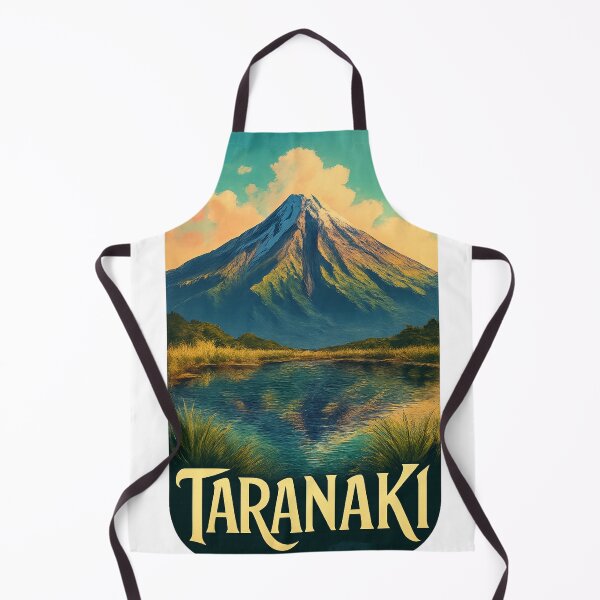 Item preview, Mount Taranaki with Reflection, New Zealand designed and sold by Aryabek.