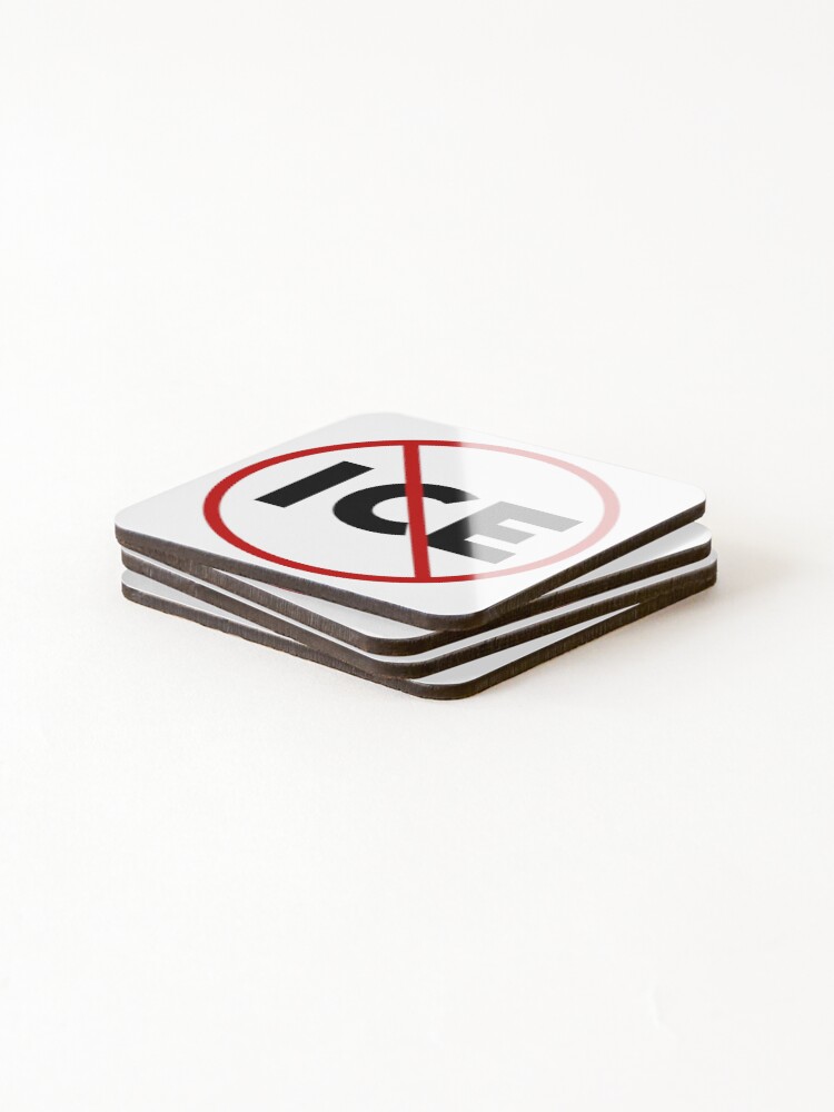 Thumbnail 4 of 5, Coasters (Set of 4), Against ICE designed and sold by RACHELDF.