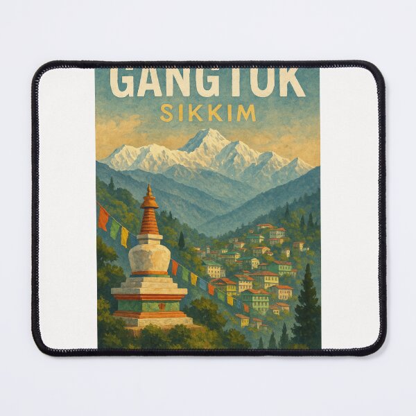 Item preview, Gangtok and the Eastern Himalayas, Sikkim designed and sold by Places On Earth.