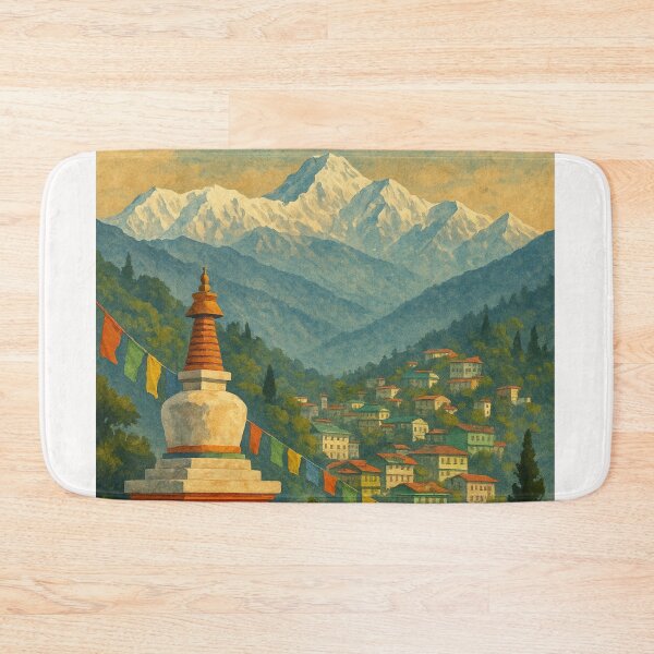 Item preview, Gangtok and the Eastern Himalayas, Sikkim designed and sold by Places On Earth.