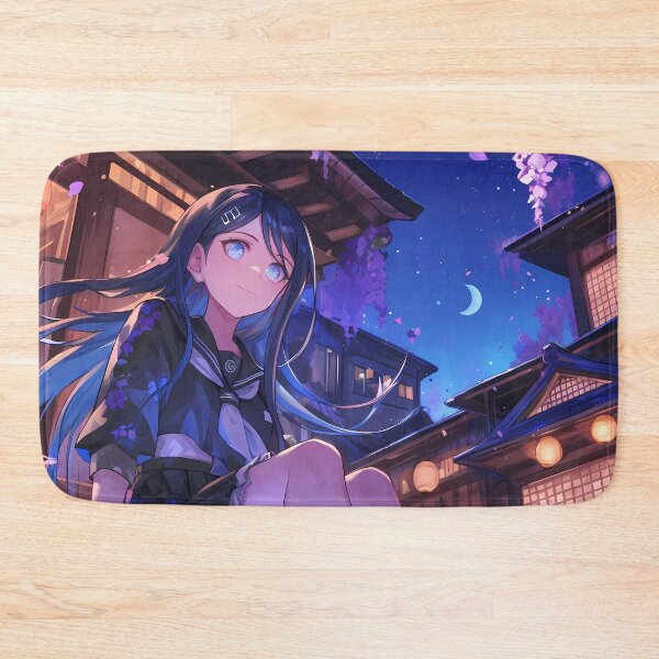 Item preview, Anime Sayaka Maizono Danganronpa Game Yukata Wisteria Night Charm designed and sold by earlobejerk.