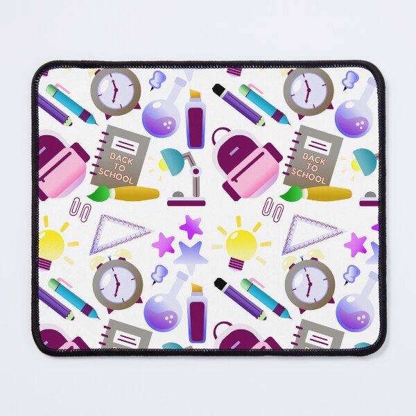 Item preview, Colorful Back to School Illustrations Featuring Educational Supplies designed and sold by ELF11design.