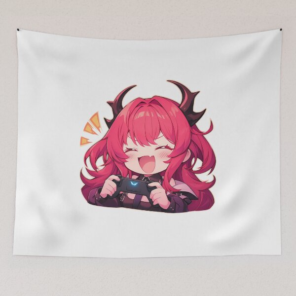 Item preview, Surtr Arknights Prelude Dawn Atsuko Kagari Little Witch Academia Anime Chibi Gamer designed and sold by earlobejerk.