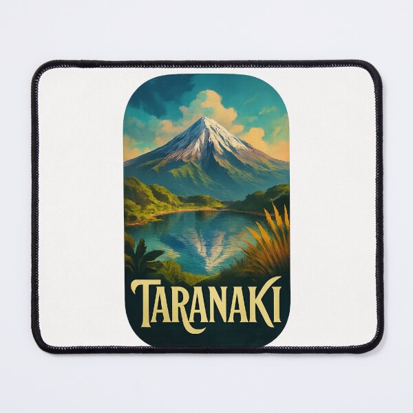Item preview, Mount Taranaki over Alpine Lake, New Zealand designed and sold by Places On Earth.