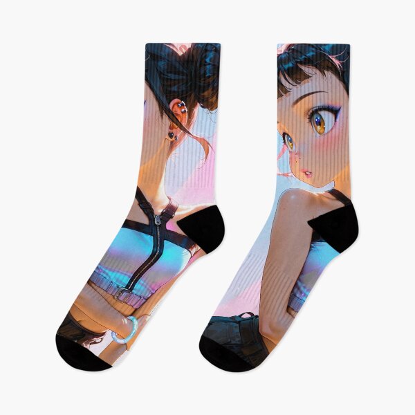 Item preview, KPop Zoey Kpop Demon Hunters Candid Neon Glimpse designed and sold by earlobejerk.