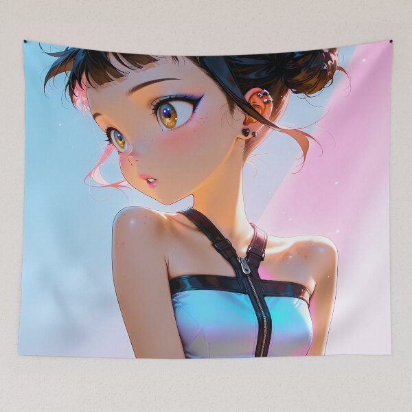 Item preview, KPop Zoey Kpop Demon Hunters Candid Neon Glimpse designed and sold by earlobejerk.