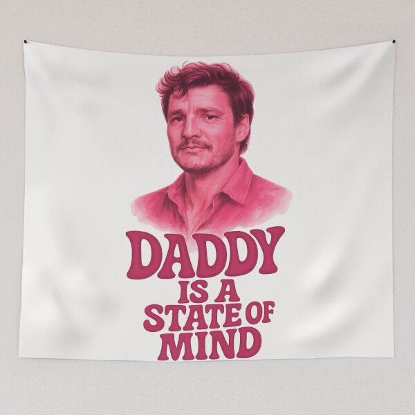 Item preview, Pedro Pascal Daddy is a State of Mind designed and sold by Places On Earth.
