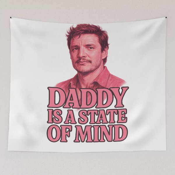 Item preview, Pink Pedro Pascal as Daddy is a State of Mind designed and sold by Places On Earth.