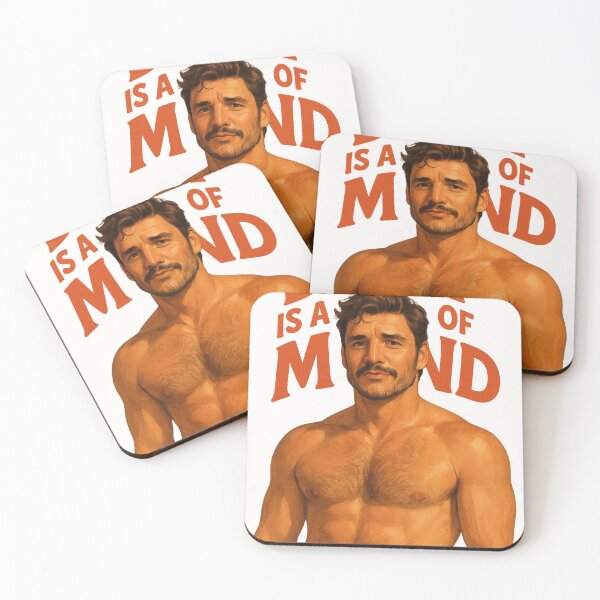 Item preview, Daddy Is a State of Mind with Bearded Pedro Pascal in Orange designed and sold by Places On Earth.