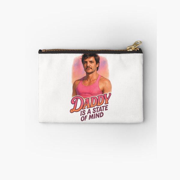 Item preview, Daddy Is a State of Mind with Pedro Pascal in Pink Tank Top designed and sold by Places On Earth.