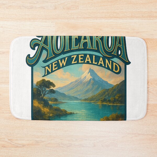Item preview, Aotearoa New Zealand Mountain and Lake Scene designed and sold by Places On Earth.