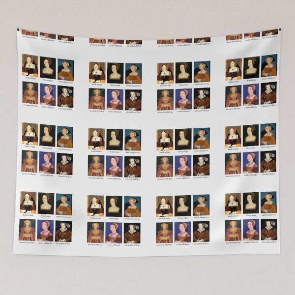 Item preview, 6 Wives (Mottoes) designed and sold by Peggy Hilton Designs.