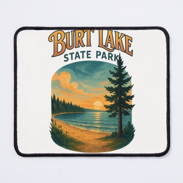 Item preview, Burt Lake State Park Sunset Beach, Michigan designed and sold by Places On Earth.