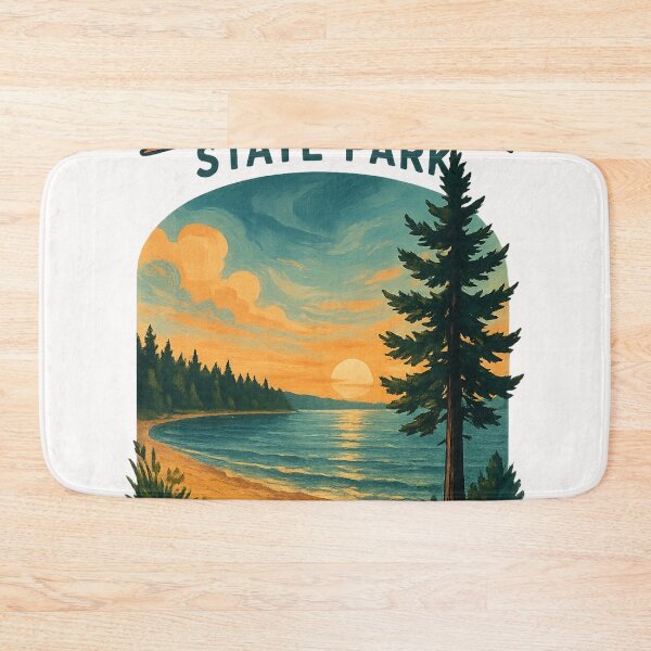 Item preview, Burt Lake State Park Sunset Beach, Michigan designed and sold by Places On Earth.