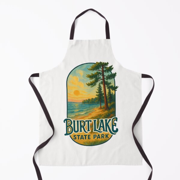 Item preview, Burt Lake State Park Shoreline and Pines, Michigan designed and sold by Places On Earth.