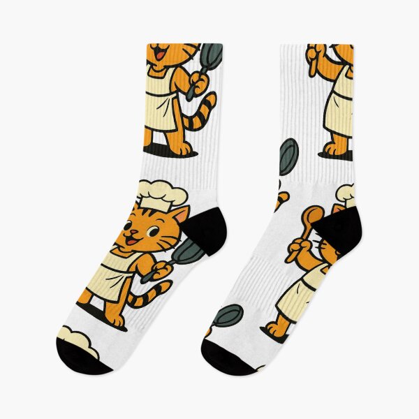 Item preview, Cute Chef Cat – Funny Cooking Cartoon Design designed and sold by HoopeStylee.