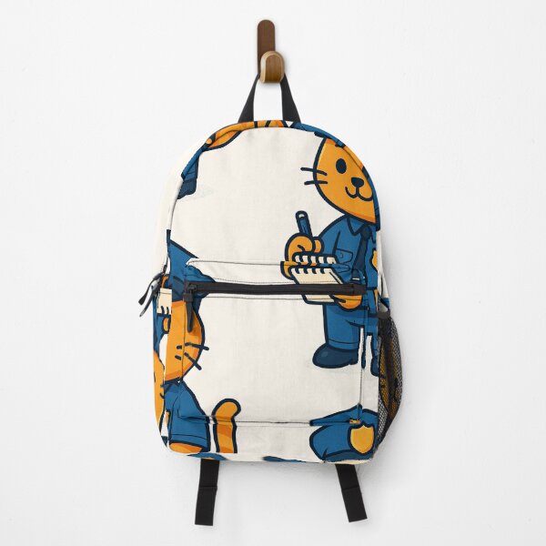 Item preview, Cute Police Cat – Funny Law Enforcement Cartoon Design designed and sold by HoopeStylee.