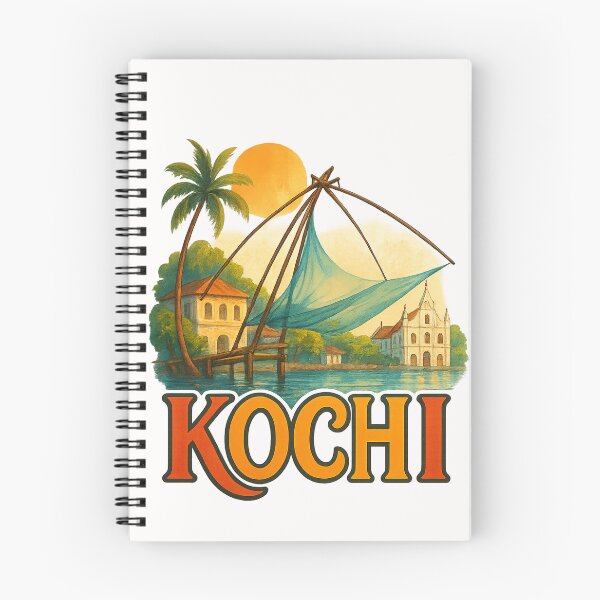 Item preview, Kochi Waterfront with St. Francis Church, Kerala designed and sold by Places On Earth.
