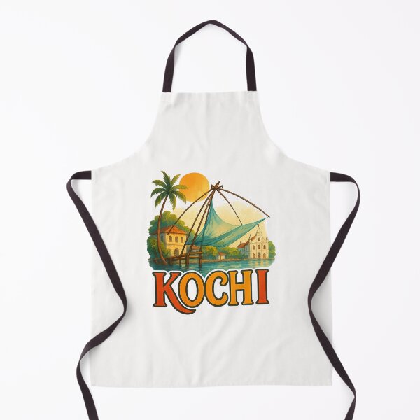 Item preview, Kochi Waterfront with St. Francis Church, Kerala designed and sold by Places On Earth.