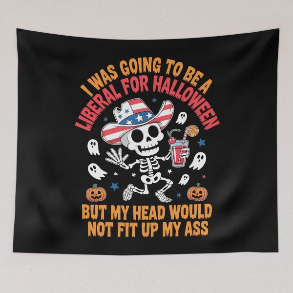 Item preview, Liberal Halloween Spooky Funny Horror Joke designed and sold by CookWorldLaughs.