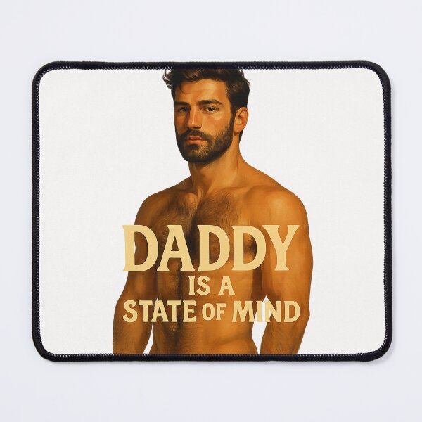 Item preview, Daddy Is a State of Mind with Bearded Man designed and sold by Places On Earth.