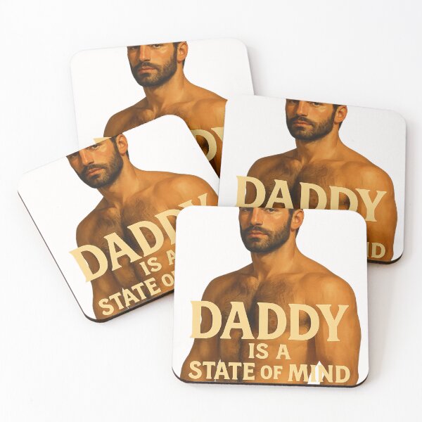 Item preview, Daddy Is a State of Mind with Bearded Man designed and sold by Places On Earth.