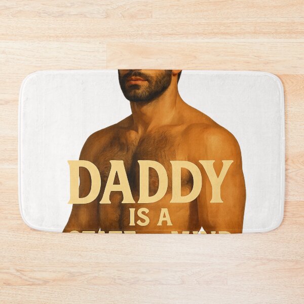 Item preview, Daddy Is a State of Mind with Bearded Man designed and sold by Places On Earth.
