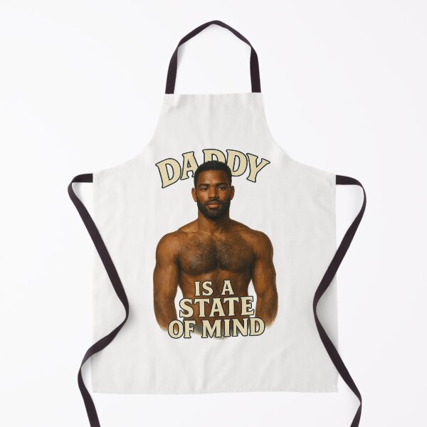 Item preview, Daddy Is a State of Mind with Muscular Black Man designed and sold by Places On Earth.