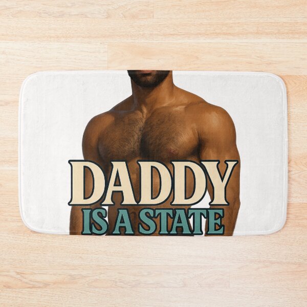 Item preview, Daddy Is a State of Mind with Shirtless Black Man designed and sold by Places On Earth.