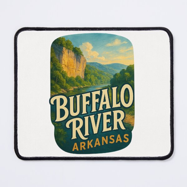 Item preview, Buffalo River Cliffs, Arkansas designed and sold by Places On Earth.