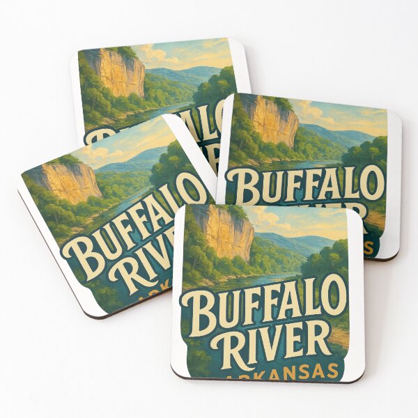 Item preview, Buffalo River Cliffs, Arkansas designed and sold by Places On Earth.