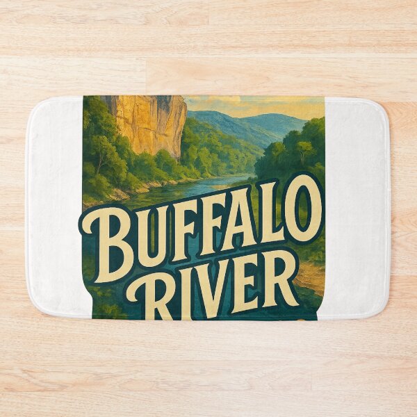 Item preview, Buffalo River Cliffs, Arkansas designed and sold by Places On Earth.