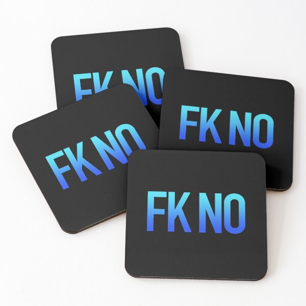 Item preview, Fk No, Blue designed and sold by Memes N Lore .