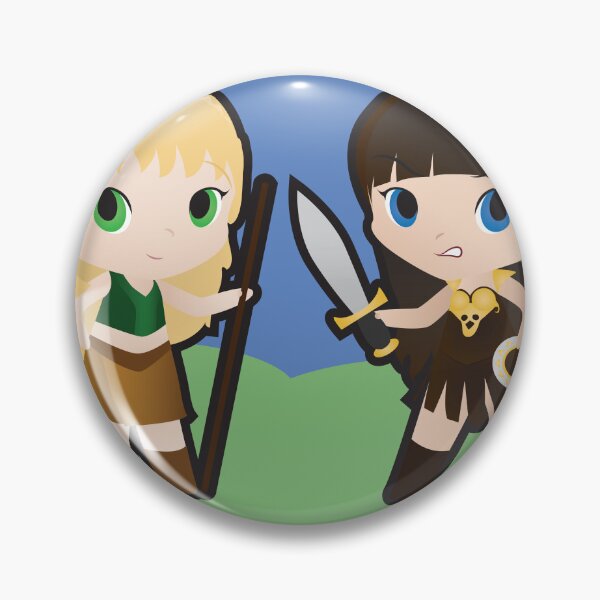 Item preview, Geek Babies: Xena & Gabrielle designed and sold by D. Collins.