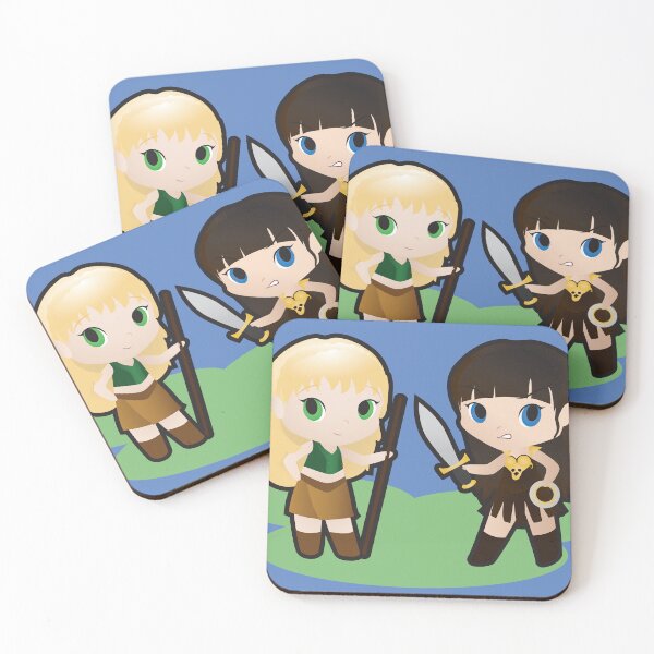 Item preview, Geek Babies: Xena & Gabrielle designed and sold by D. Collins.